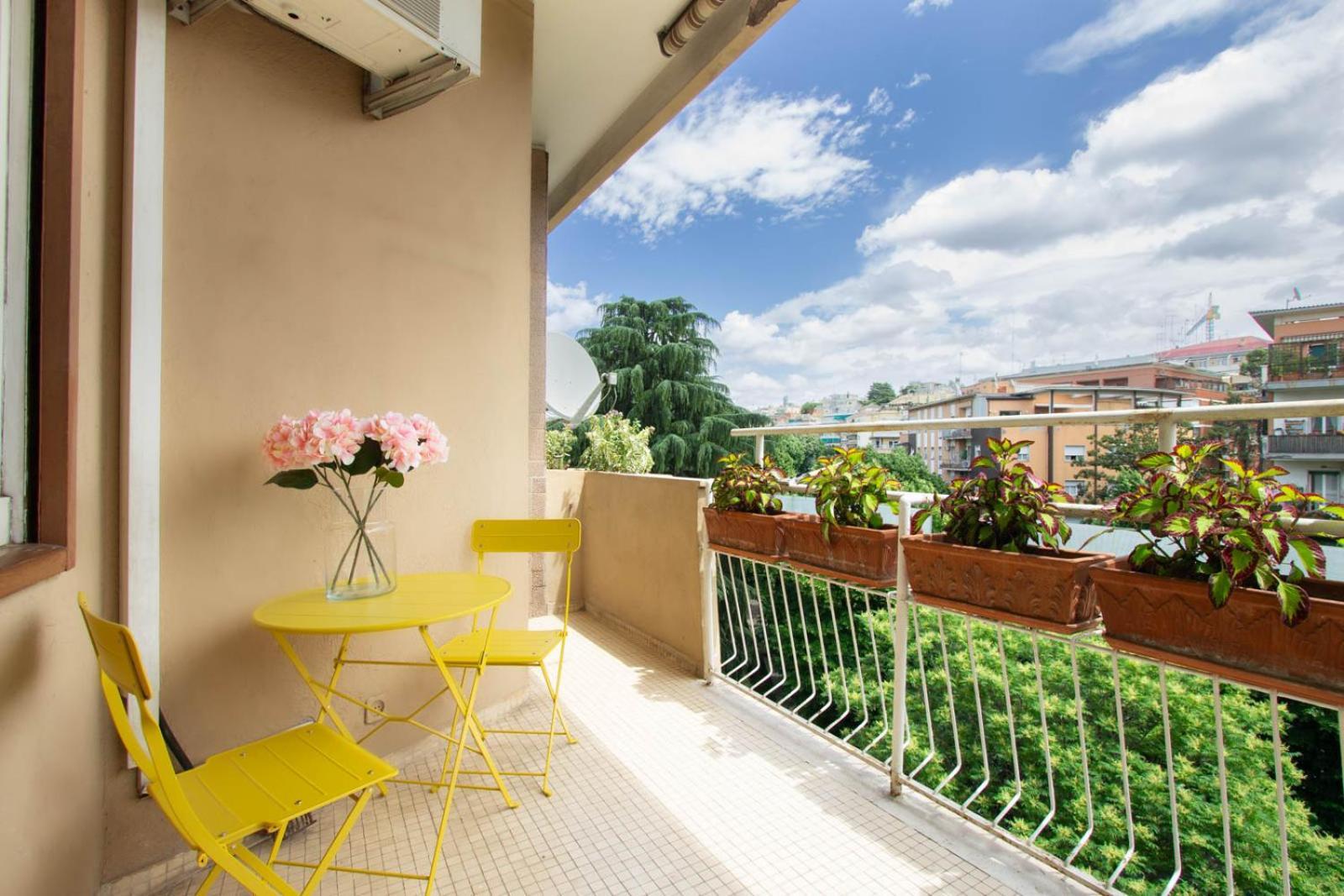 Balduina Retreat Terrace Apartment Рим Екстериор снимка
